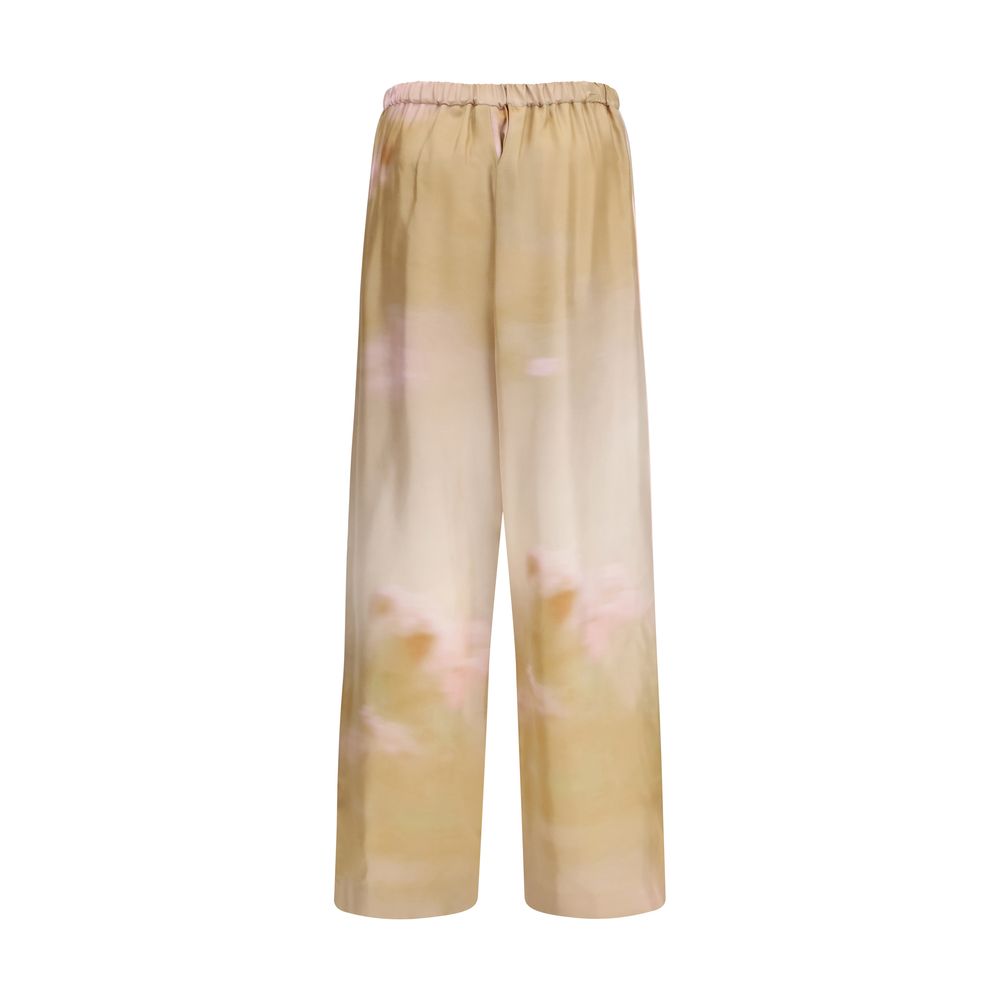 Fabiana Filippi Multicolor Silk Casual Pants | Regal Royce