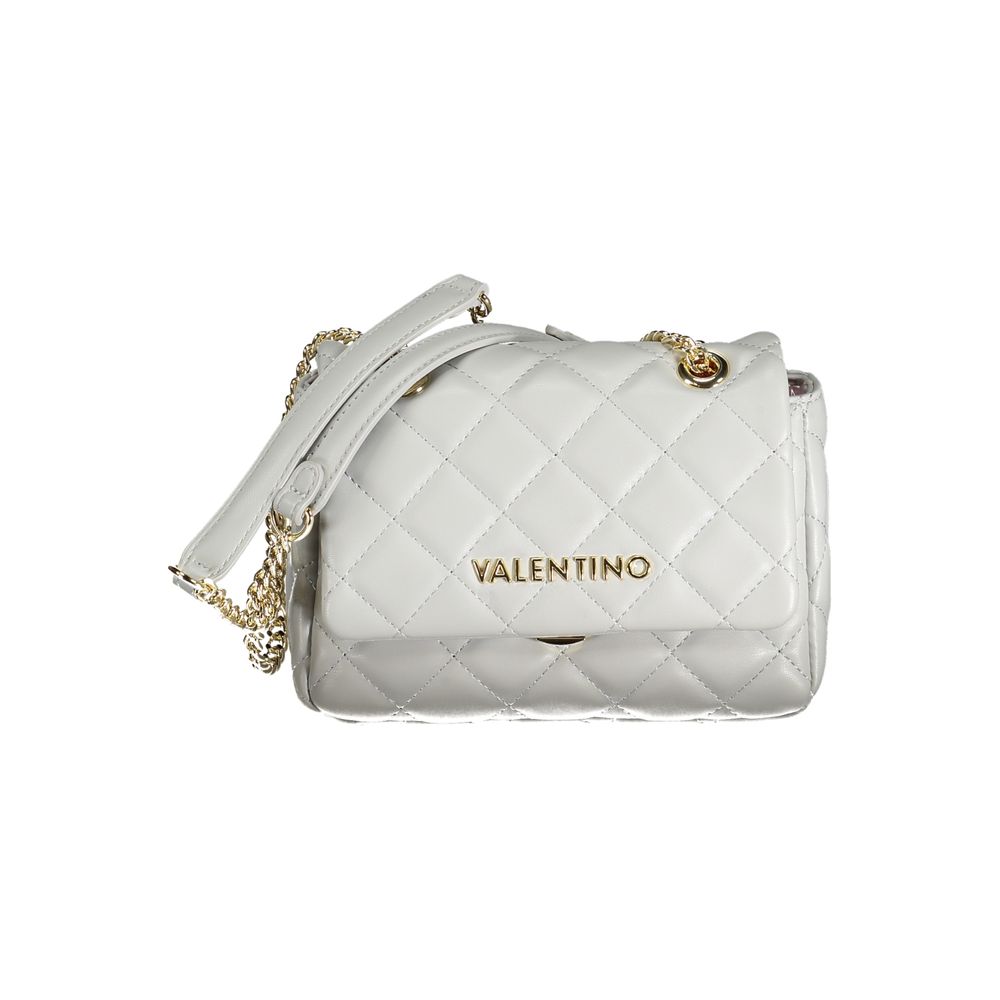 Mario Valentino Grey Polyurethane Women's Bag | Regal Royce