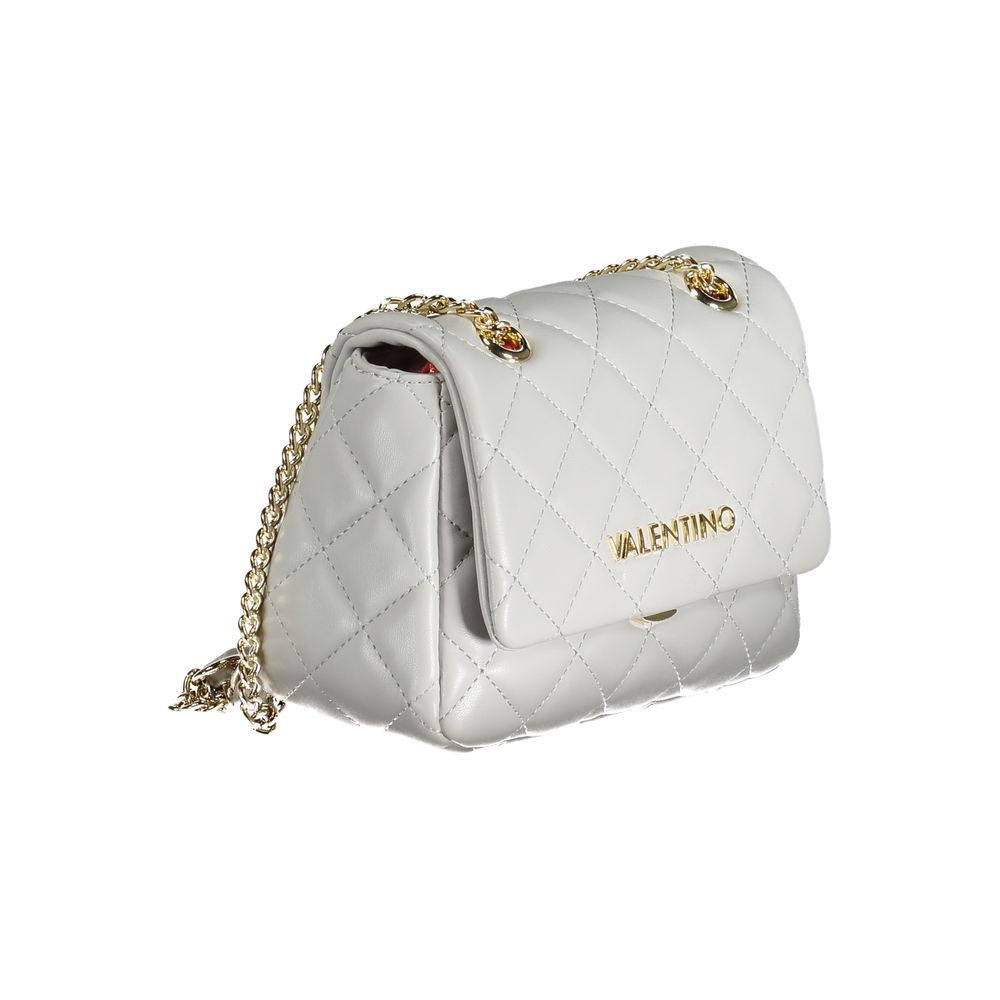 Mario Valentino Grey Polyurethane Women's Bag | Regal Royce