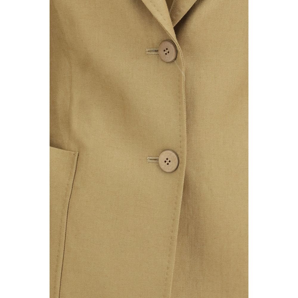 Max Mara Beige Linen Jacket | Regal Royce