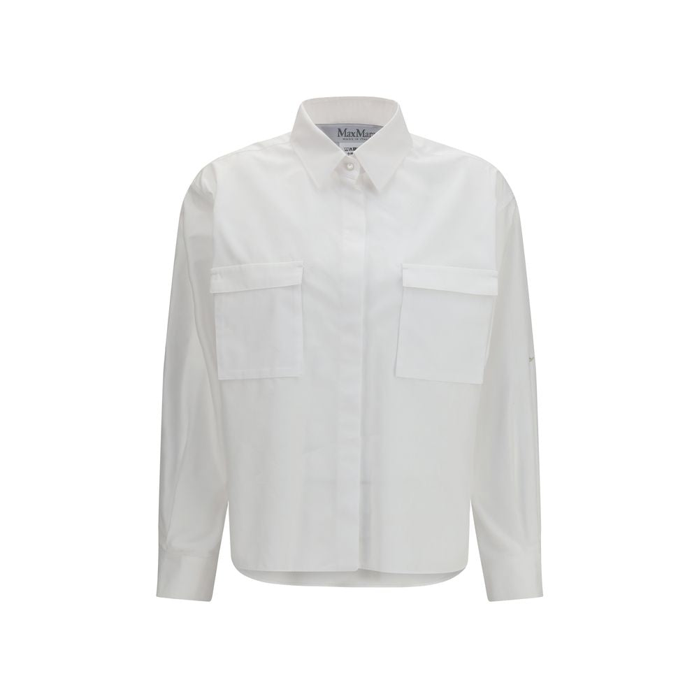 Max Mara White Cotton Shirt | Regal Royce