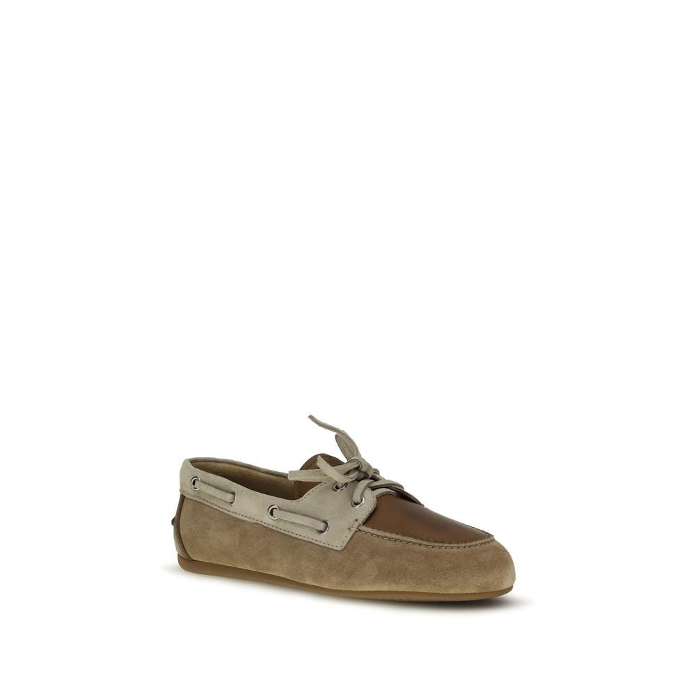 Miu Miu Multicolor Calf Leather Bos Taurus Slip-On Loafers | Regal Royce