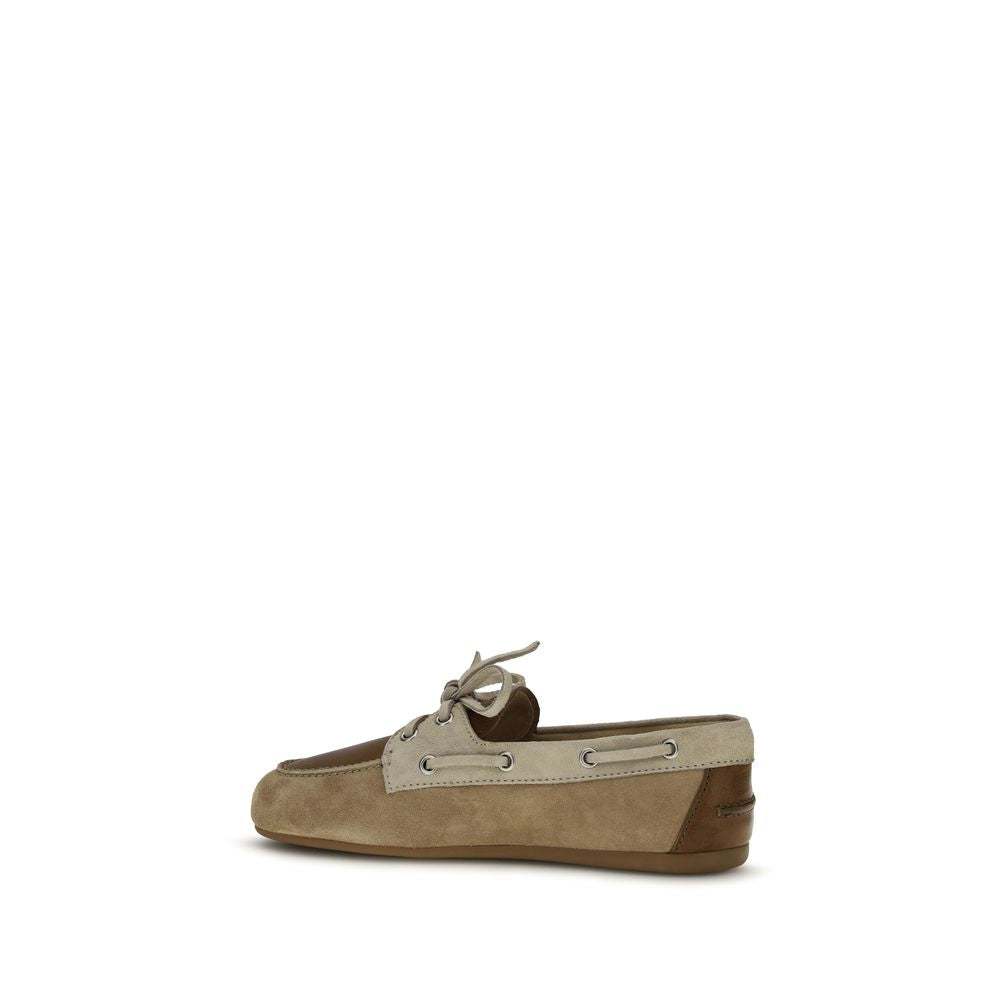 Miu Miu Multicolor Calf Leather Bos Taurus Slip-On Loafers | Regal Royce