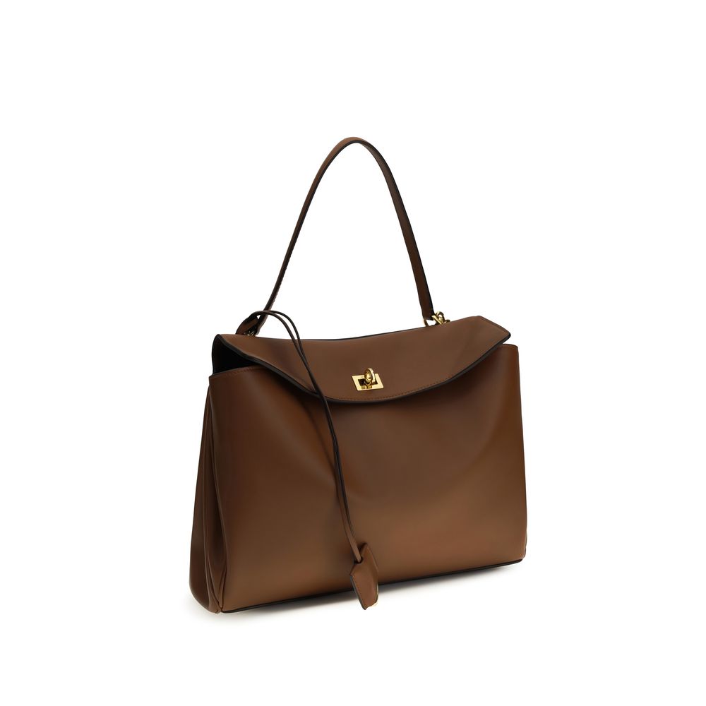 Balenciaga Brown Calf Leather Bos Taurus Shoulder Bag | Regal Royce
