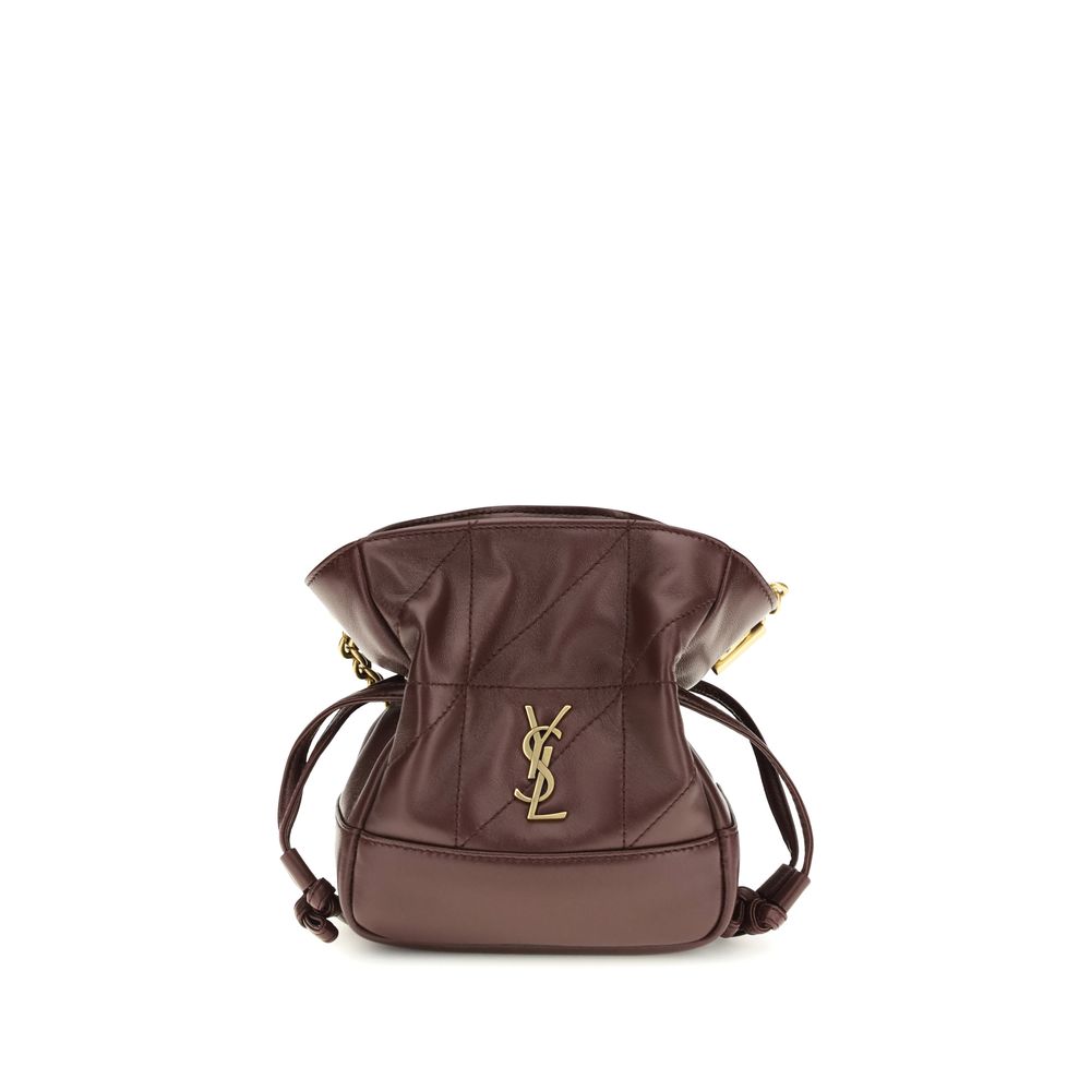 Saint Laurent Bordeaux Lamb Ovis Aries Aries Clutch Bag | Regal Royce