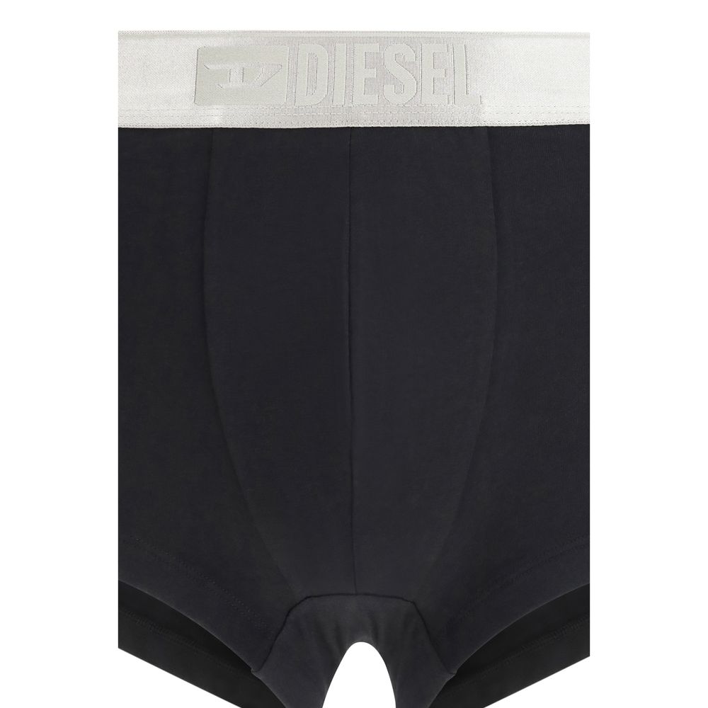 Diesel Black Cotton Boxers | Regal Royce
