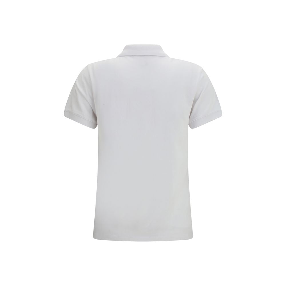 Maison Kitsuné White Cotton Polo Shirt | Regal Royce
