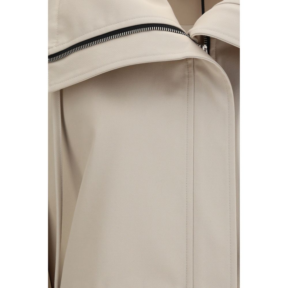 Lardini Beige Polyester Full-Length Jacket | Regal Royce