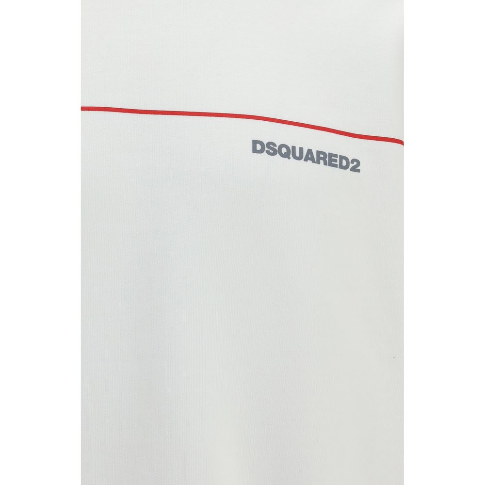 Dsquared² White Cotton Sweatshirt | Regal Royce