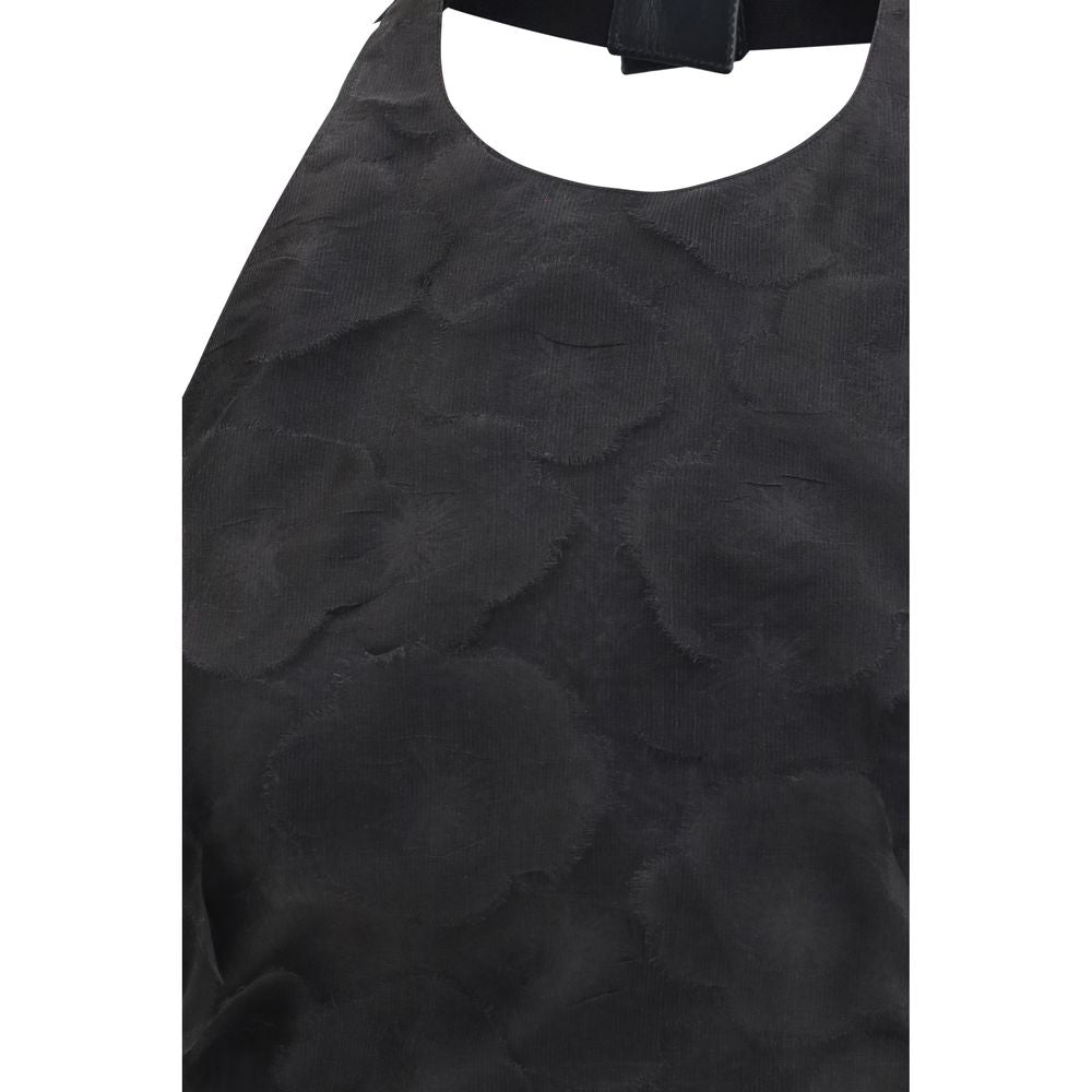 Max Mara Black Silk Pattern Shirt | Regal Royce