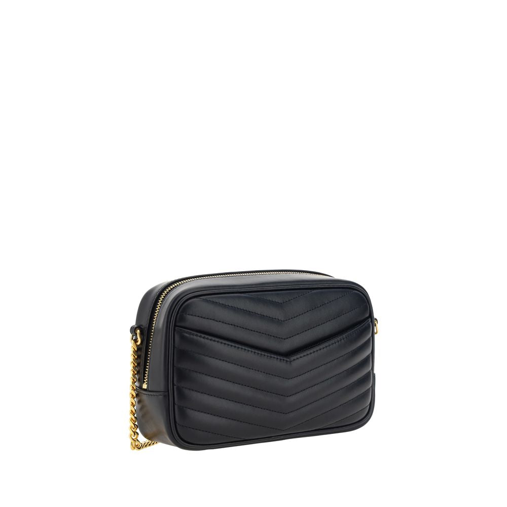 Saint Laurent Black Calf Leather Bos Taurus Shoulder Bag | Regal Royce