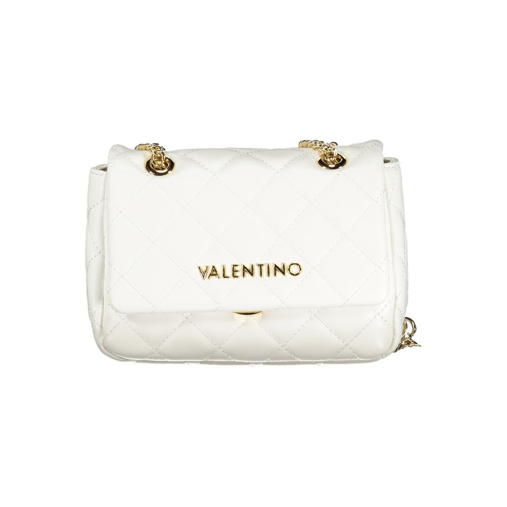Mario Valentino White Polyurethane Women's Bag | Regal Royce