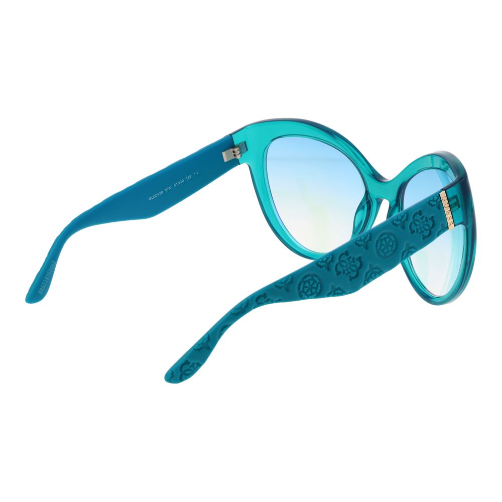 Guess Turquoise Stainless Steel Sunglasses | Regal Royce