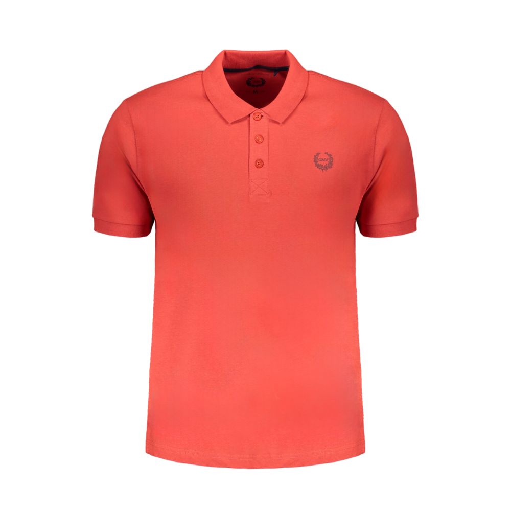 Gianmarco Venturi Red Cotton Men Polo Shirt | Regal Royce