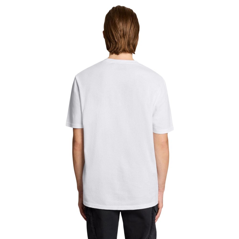 Lyle & Scott White Cotton T-Shirt | Regal Royce