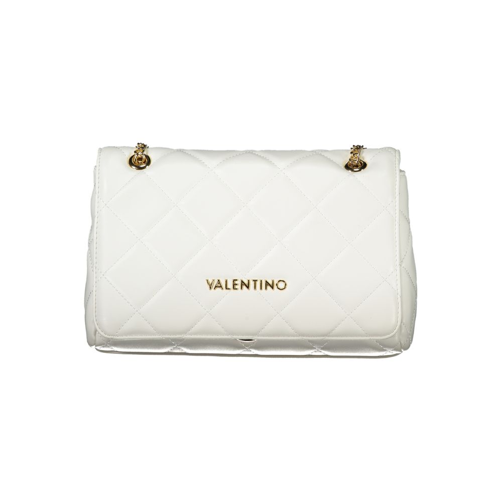Mario Valentino White Polyurethane Womens Bag | Regal Royce