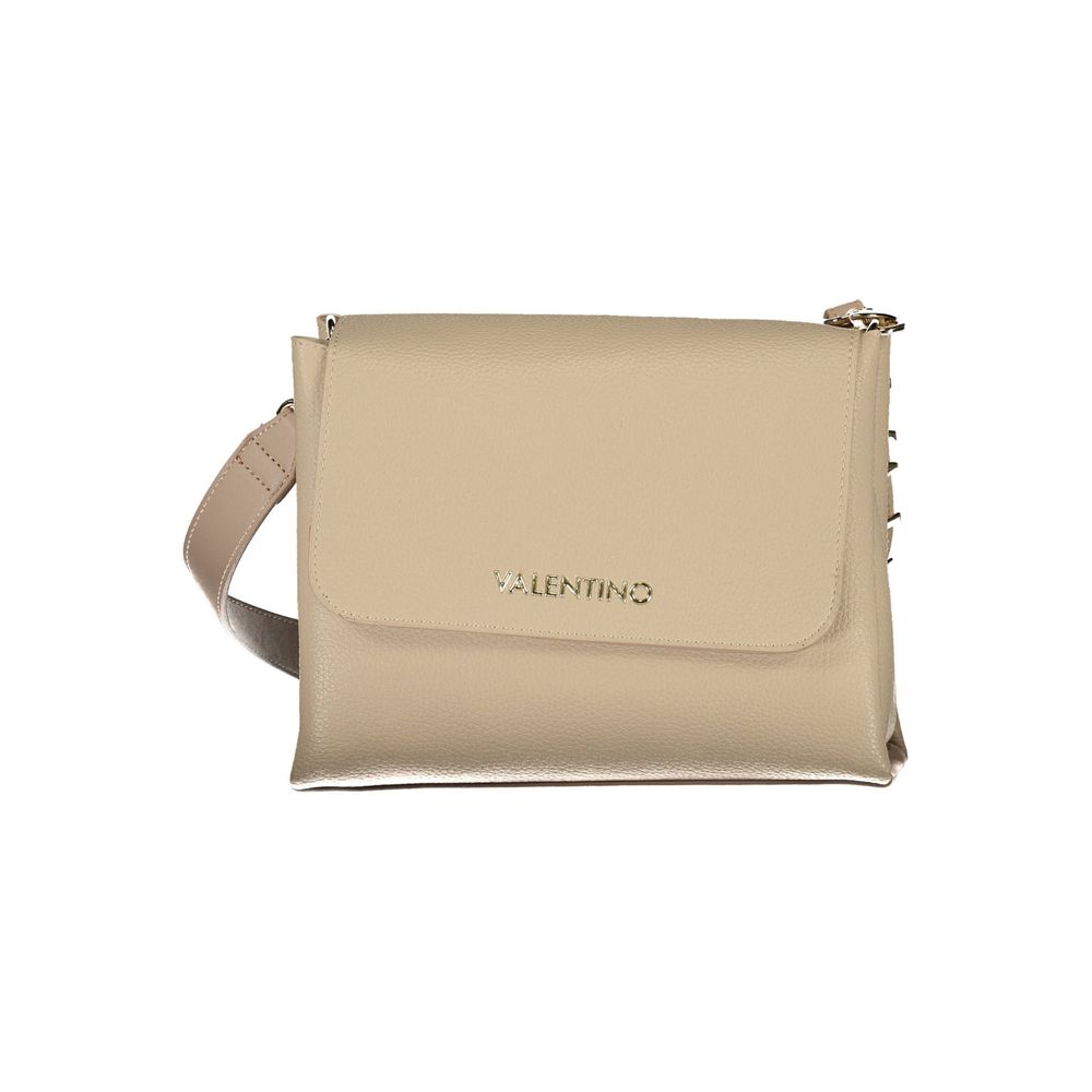 Mario Valentino Beige Polyurethane Women's Bag | Regal Royce