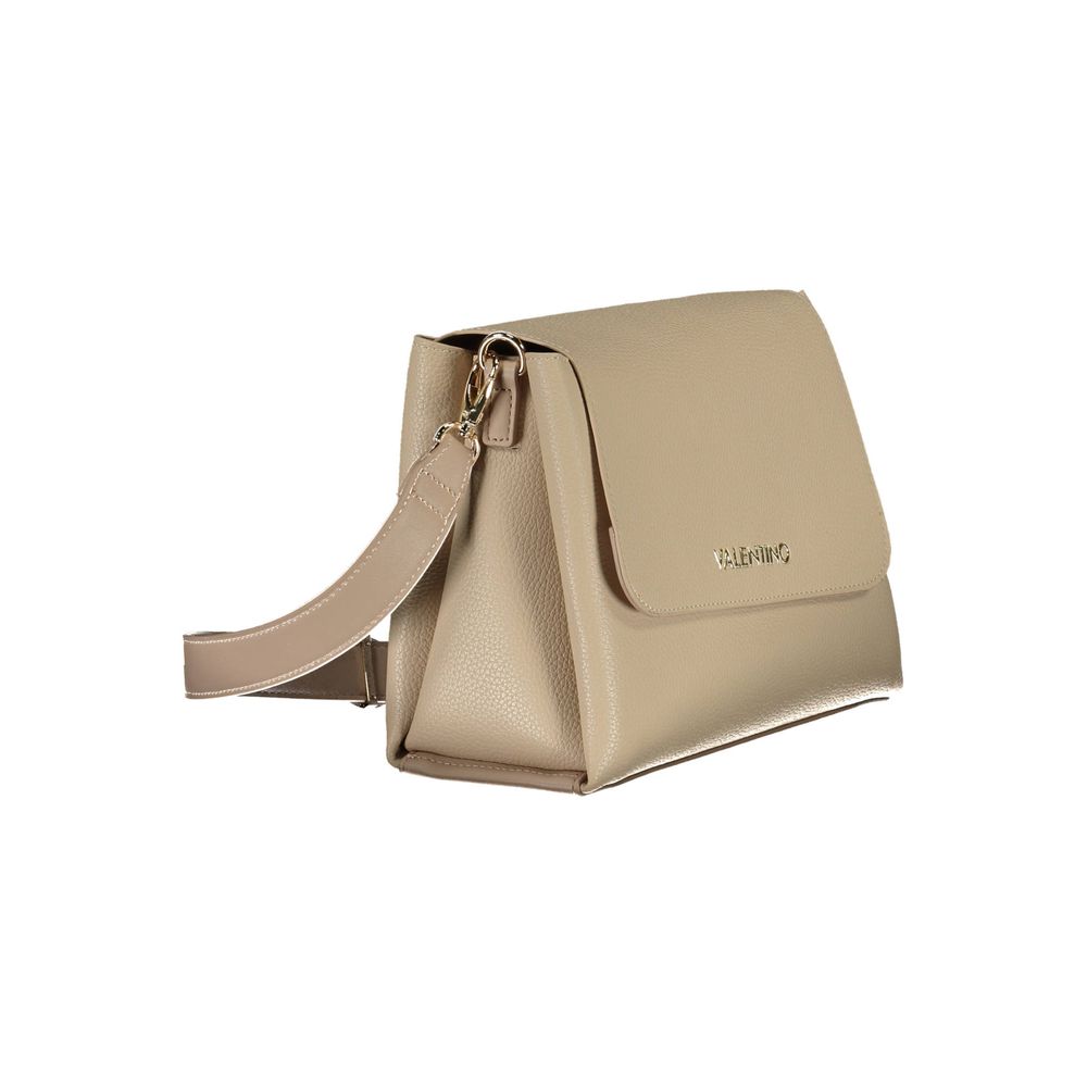 Mario Valentino Beige Polyurethane Women's Bag | Regal Royce