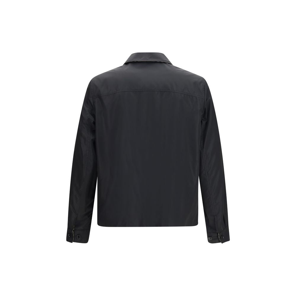 Burberry Black Polyamide Full-Length Jacket | Regal Royce