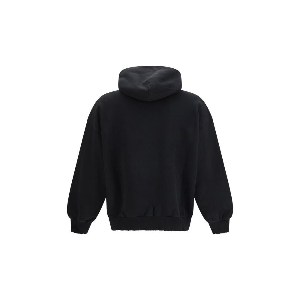 Balenciaga Black Cotton Sweatshirt | Regal Royce
