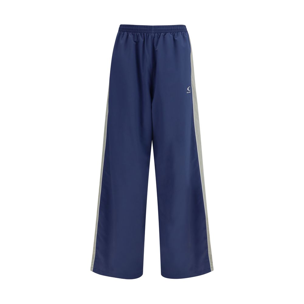 Balenciaga Blue Polyester Joggers (Workout Pants) | Regal Royce
