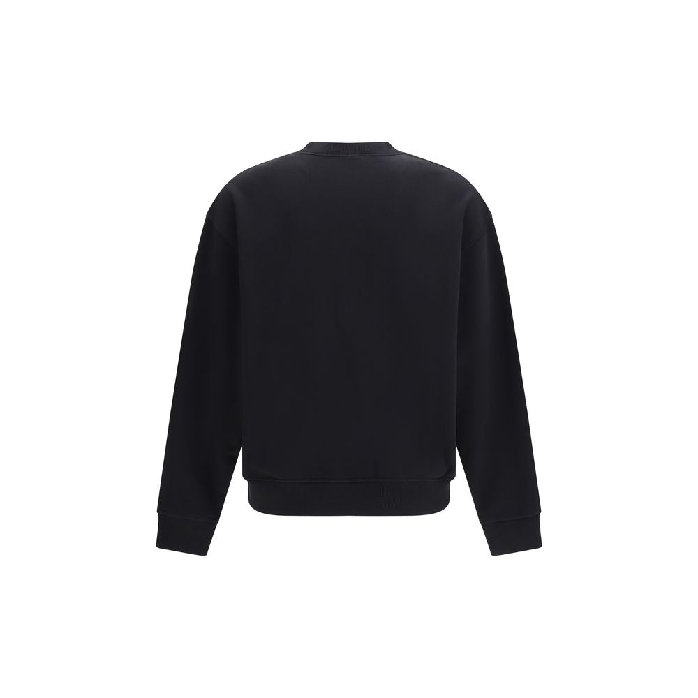 Palm Angels Black Cotton Sweatshirt | Regal Royce