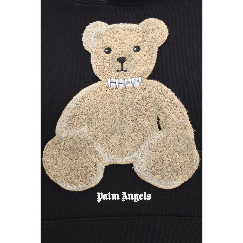 Palm Angels Black Cotton Sweatshirt | Regal Royce