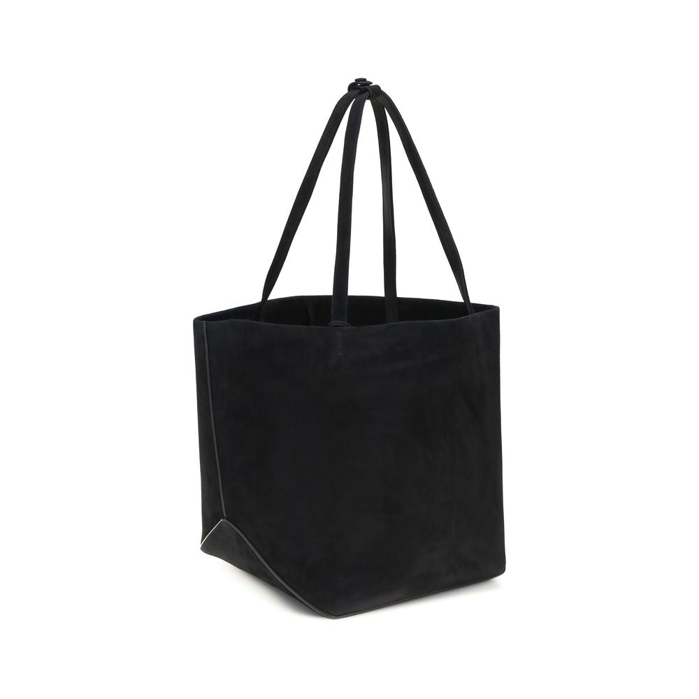 The Row Black Lamb Ovis Aries Aries Shoulder Bag | Regal Royce