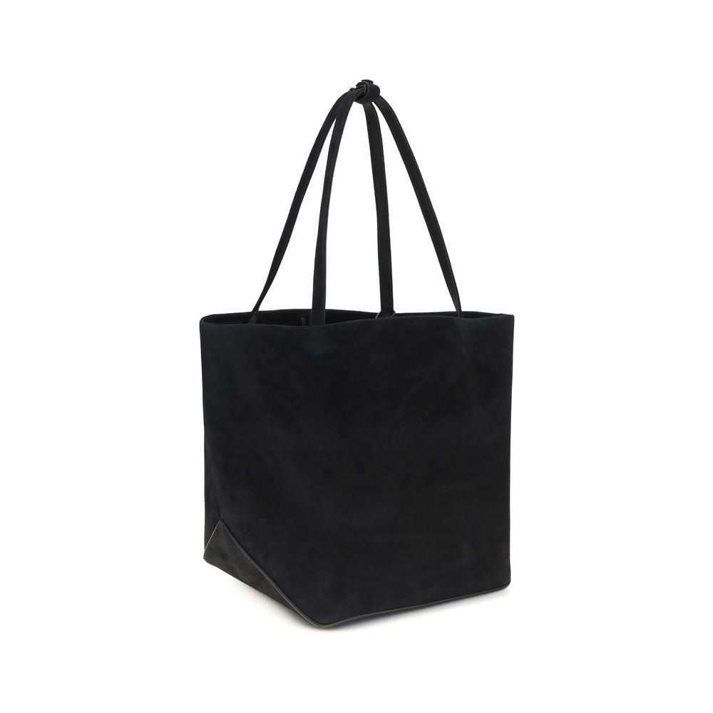 The Row Black Lamb Ovis Aries Aries Shoulder Bag | Regal Royce