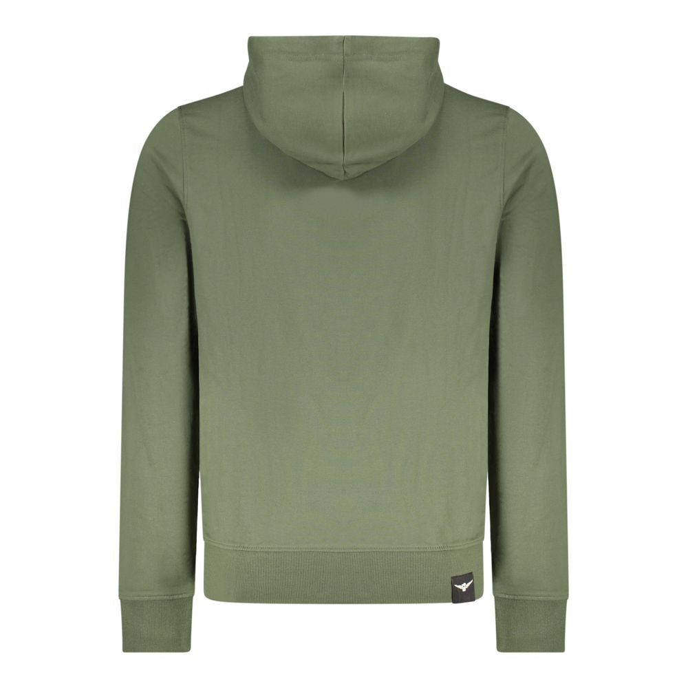 Accademia Militare Verde Cotton Men Hoodie | Regal Royce