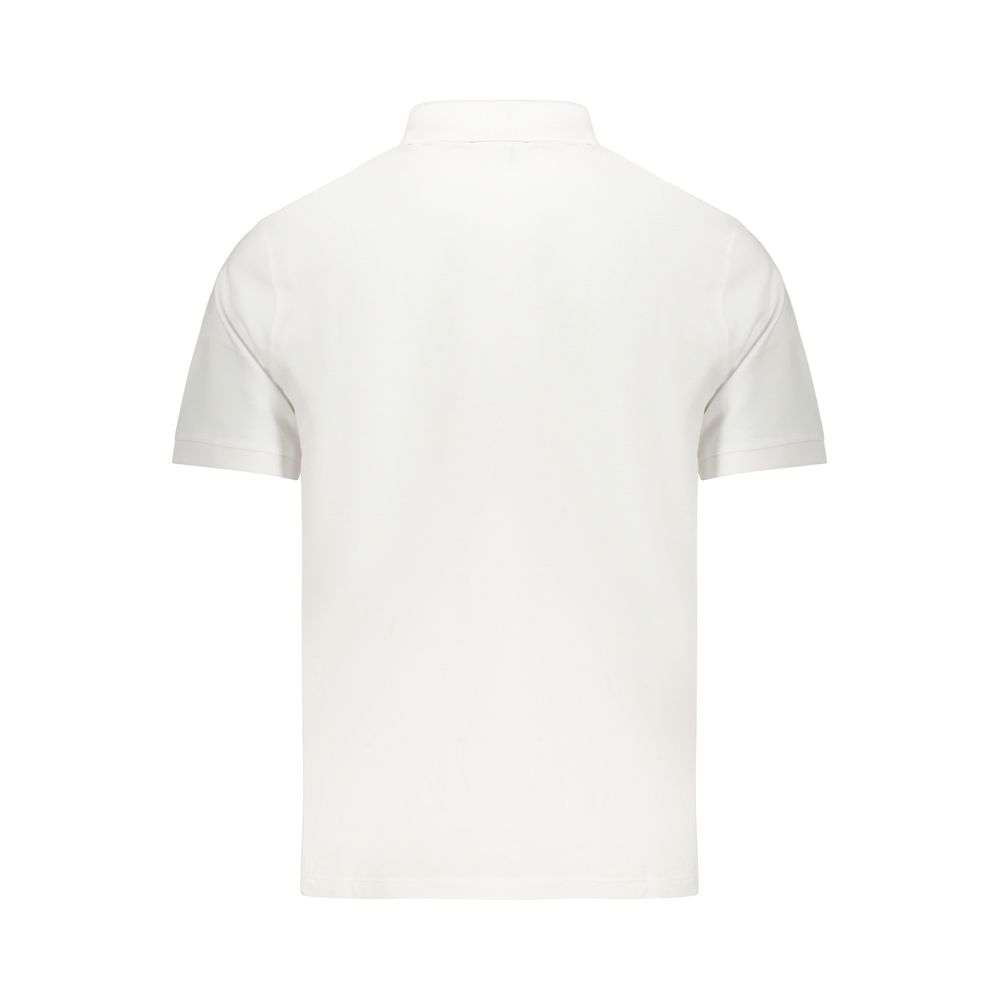 Pepe Jeans White Cotton Men Polo Shirt | Regal Royce