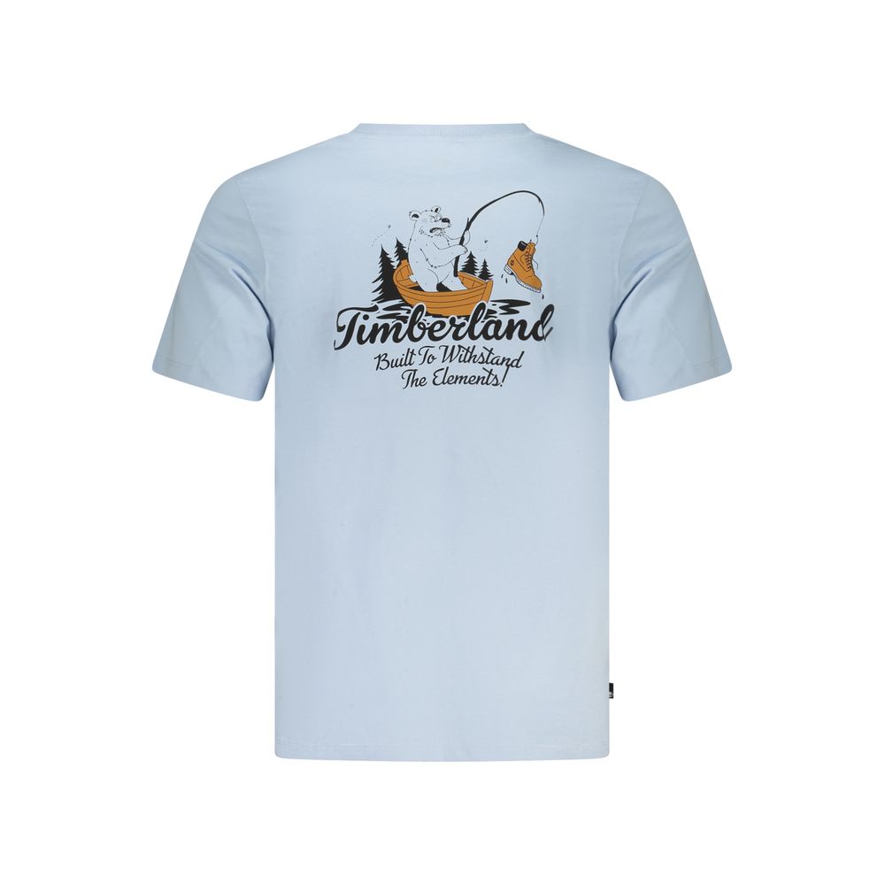 Timberland Azzurro Cotton Mens T-Shirt | Regal Royce