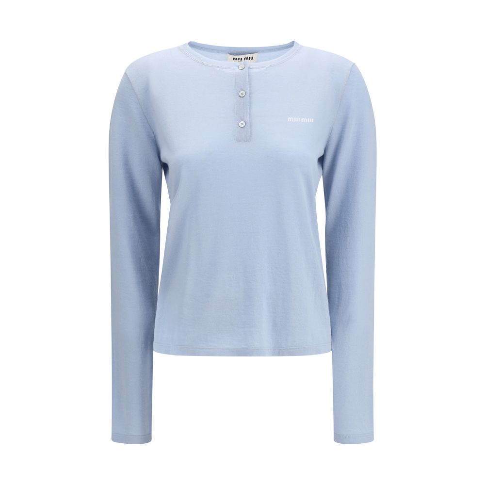 Miu Miu Blue Cashmere Sportswear | Regal Royce
