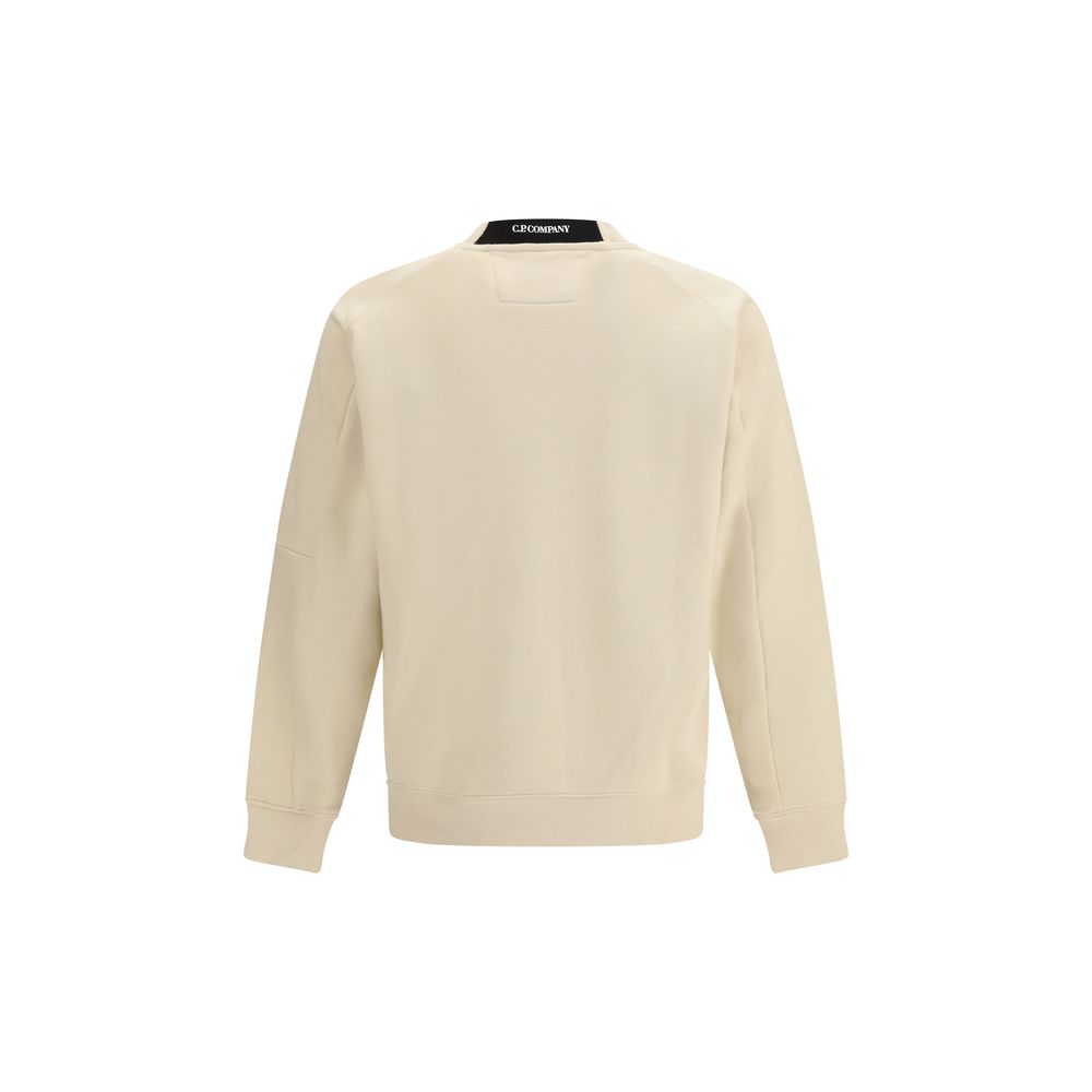 C.P. Company Beige Cotton Sweatshirt | Regal Royce