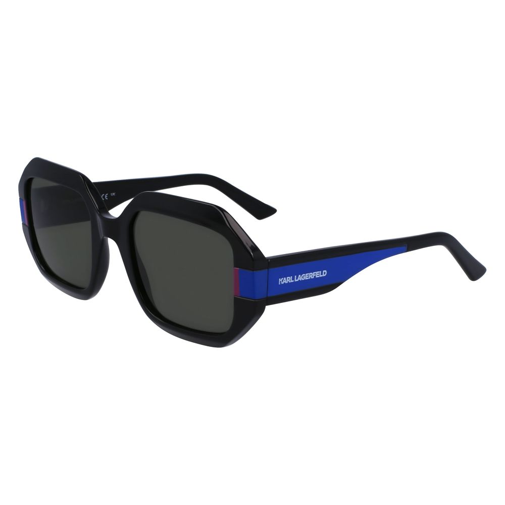 Karl Lagerfeld Black Injected Sunglasses | Regal Royce