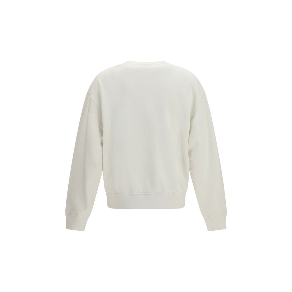 Palm Angels White Cotton Sweatshirt | Regal Royce