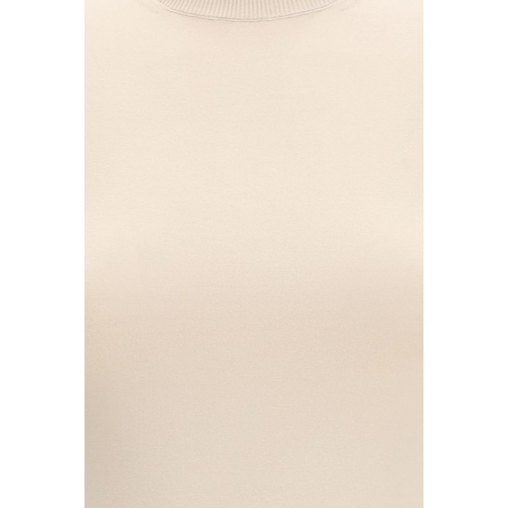 Max Mara Beige Viscose T-Shirt | Regal Royce