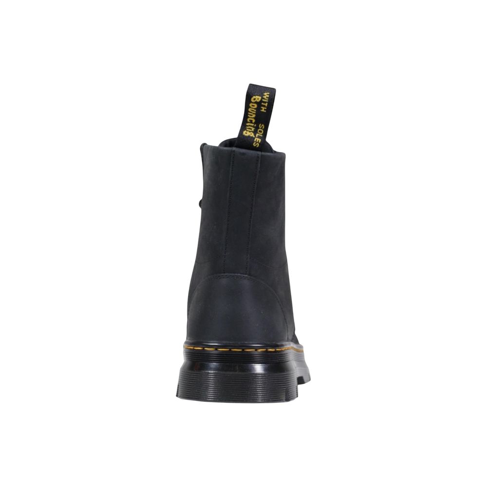 Dr. Martens Black Leather Athletic Sneakers | Regal Royce