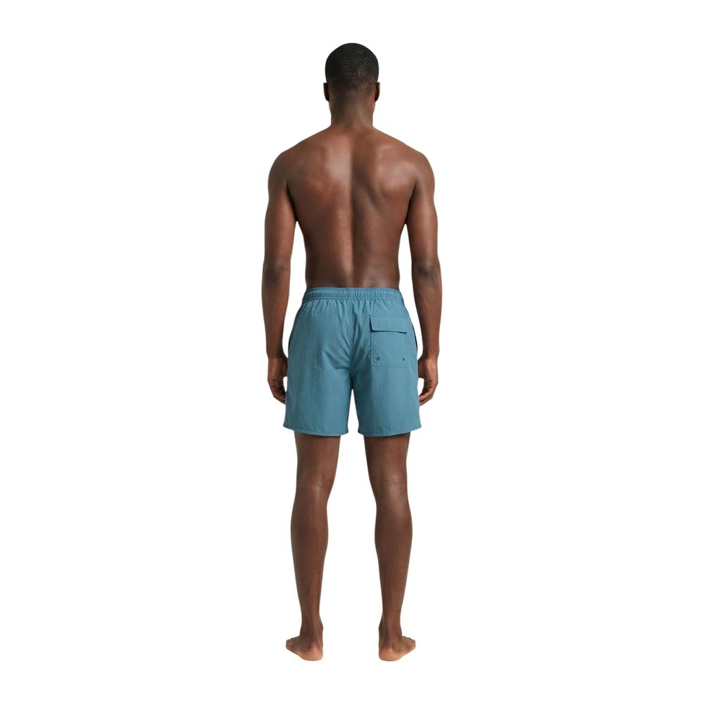 Lyle & Scott Blue Polyamide Swim Shorts | Regal Royce