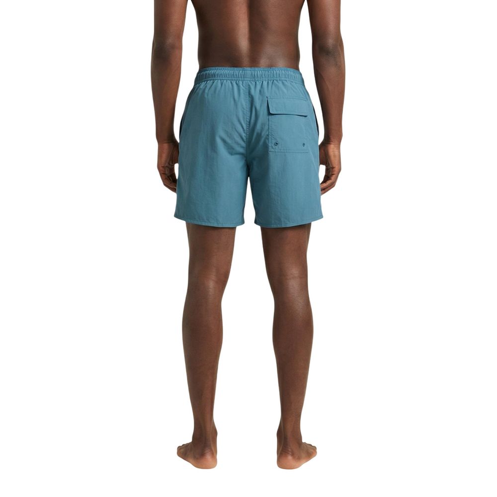 Lyle & Scott Blue Polyamide Swim Shorts | Regal Royce