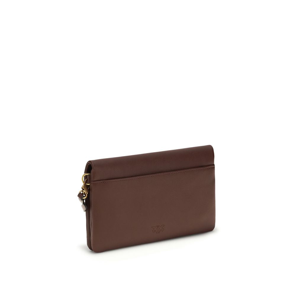 PINKO Purple Calf Leather Bos Taurus Shoulder Bag | Regal Royce