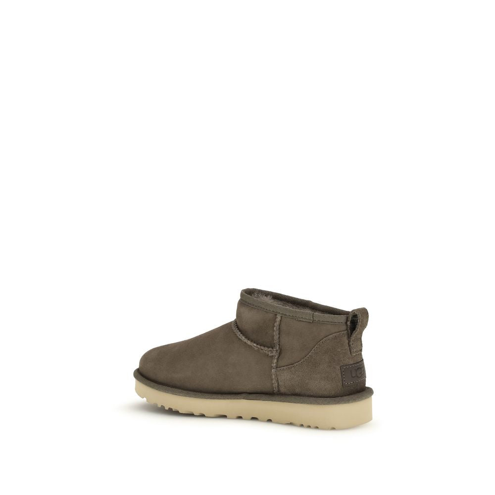 UGG Brown Leather Ankle Boots | Regal Royce