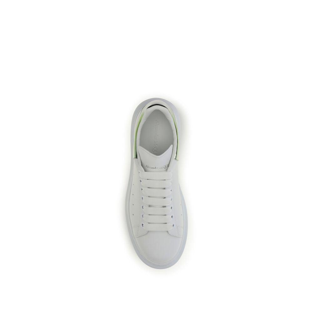 Alexander McQueen White Calf Leather Bos Taurus Platform Sneakers | Regal Royce