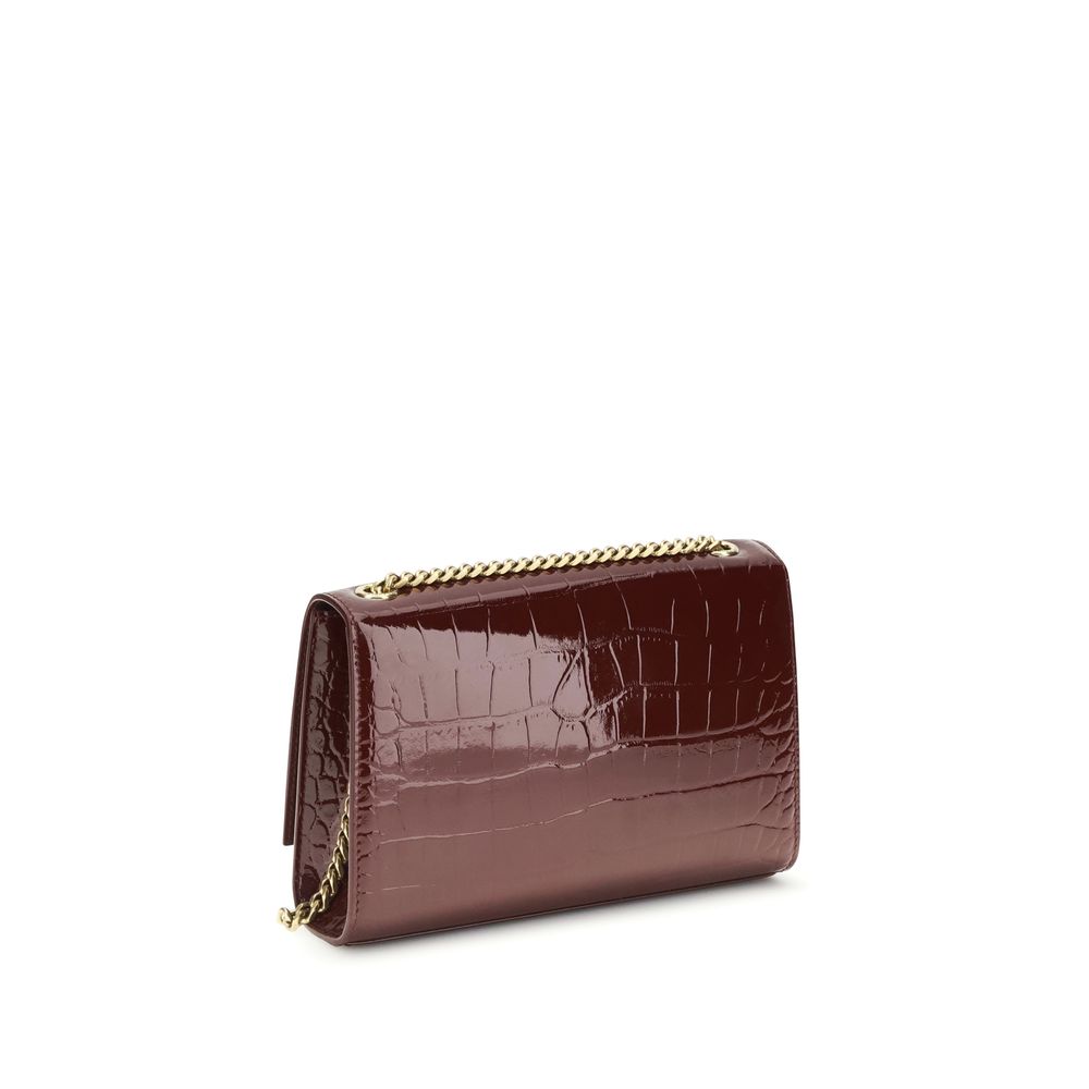 Saint Laurent Bordeaux Calf Leather Bos Taurus Shoulder Bag | Regal Royce