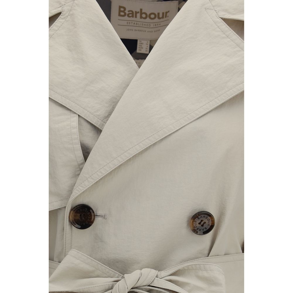 Barbour Beige Polyamide Trench Coat | Regal Royce
