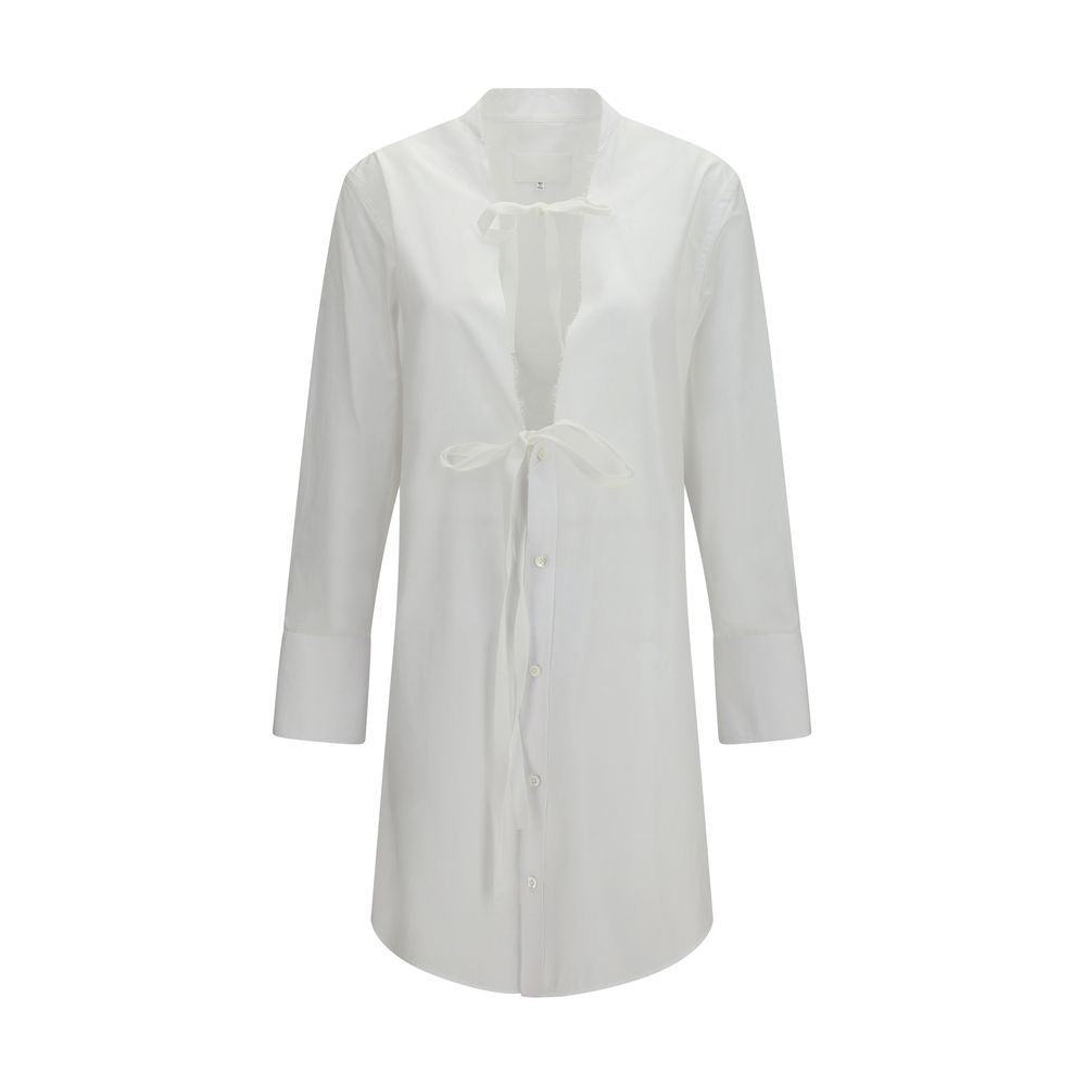 Maison Margiela White Cotton Casual Dress | Regal Royce