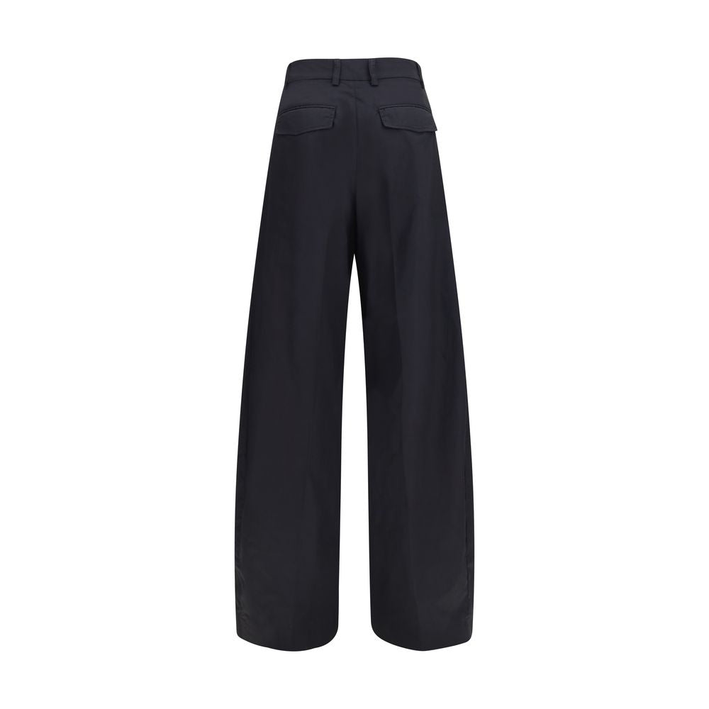 The Latest Black Cotton Casual Pants | Regal Royce