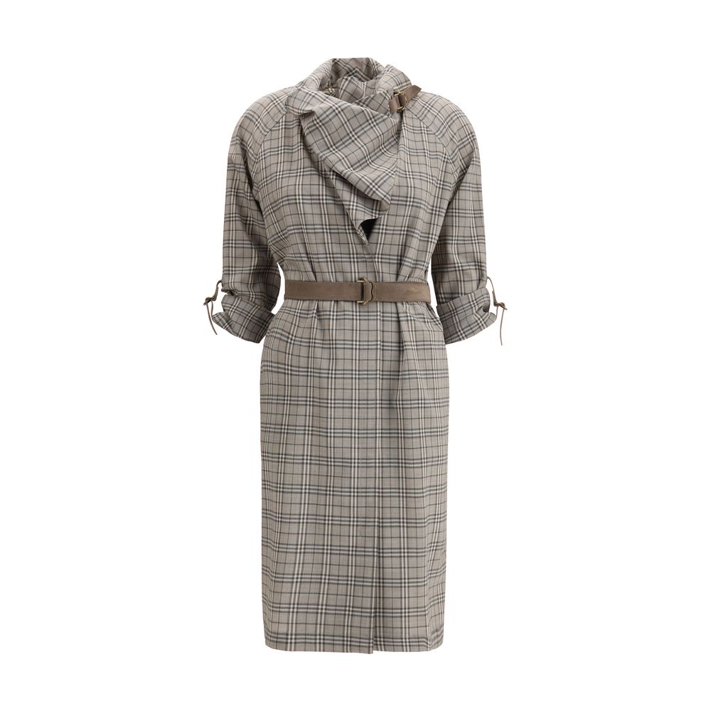 Burberry Gray Wool Casual Dress | Regal Royce