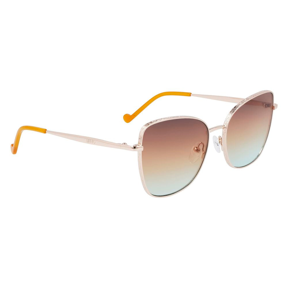 Liu Jo Gold Metal Sunglasses | Regal Royce