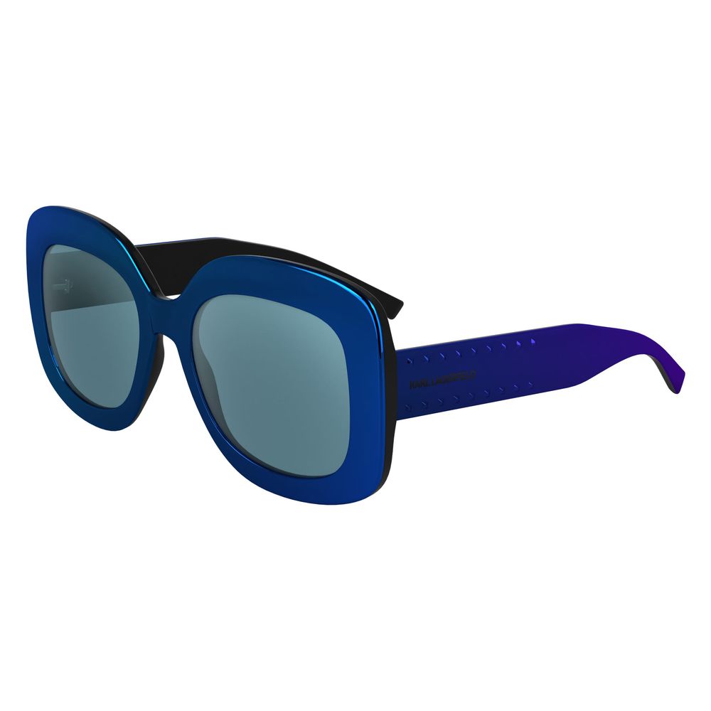 Karl Lagerfeld Blue Injected Sunglasses | Regal Royce